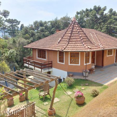 Chale Belga Em Condominio - 1,2 Km Do Centro Turistico Capivari Campos do Jordão 外观 照片