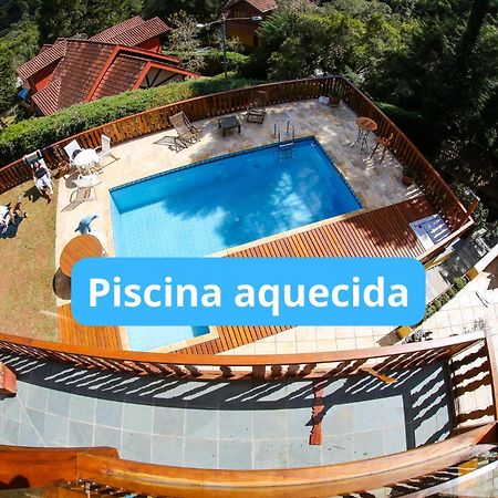 Chale Belga Em Condominio - 1,2 Km Do Centro Turistico Capivari Campos do Jordão 外观 照片